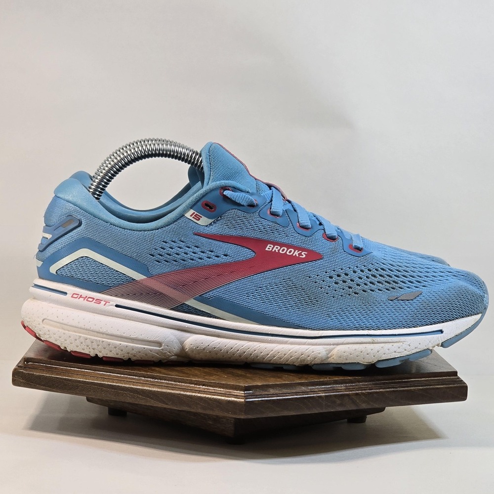 Brooks Ghost 15 Shoes Womens Size 8.5 Running Athletic Sneakers 1203801B431